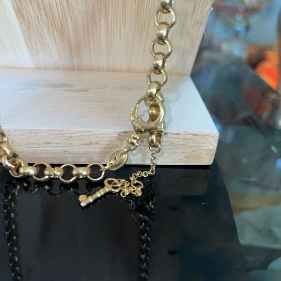 Fossil oranges gold tone necklace - Picture 2 of 5